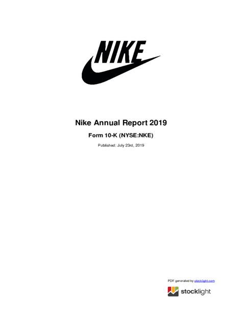 nike bankrekeningnummer|Nike sec reporting.